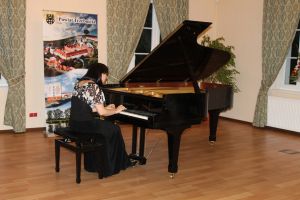Joanna Marcinkowska - 1261st Liszt Evening, District Office in Trzebnica, 7th Sep 2017. Photo by Grzegorz Derela.